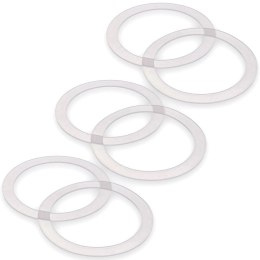 Uszczelki do Słoików IRMA Zestaw 6 szt. Silikon ORION Szczelne 11 cm