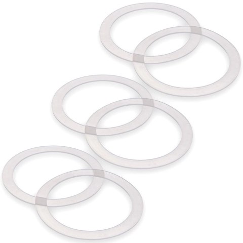 Uszczelki do Słoików IRMA Zestaw 6 szt. Silikon ORION Szczelne 11 cm