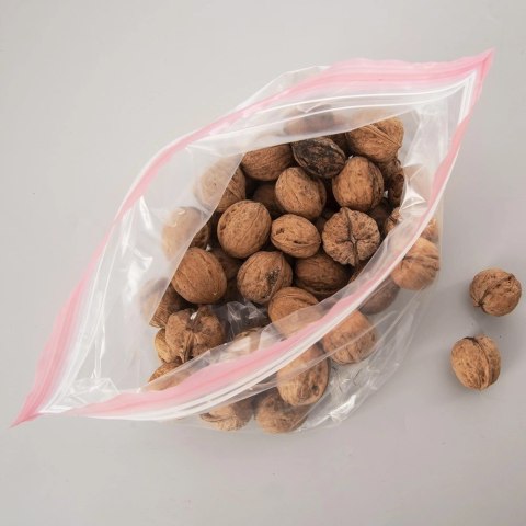 Woreczki Strunowe do Żywności 25 szt. ORION 34 x 27 cm z Miejscem na Opis