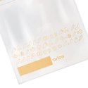 Woreczki Strunowe do Żywności 25 szt. ORION 20 x 18 cm z Miejscem na Opis