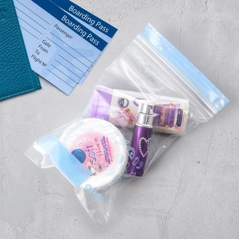 Woreczki Strunowe do Żywności 25 szt. ORION 20 x 12 cm z Miejscem na Opis