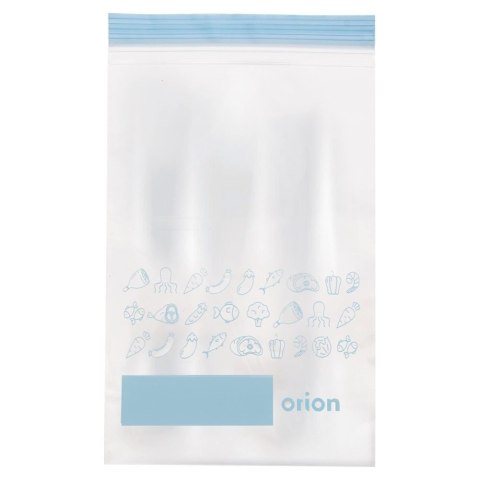 Woreczki Strunowe do Żywności 25 szt. ORION 20 x 12 cm z Miejscem na Opis