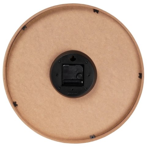 Zegar Ścienny 38 cm VILDE Okrągły Szary Płyta MDF Styl Klasyczny