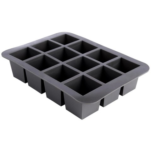 Forma do Kostek Lodu EXCELLENT Silikonowa 19,5 x 14 cm Kwadrat 12 szt.