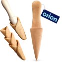 Forma do Rożków ORION Drewniana Bukowa 18 cm do Lodów i Wafli