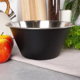 Miska Kuchenna do Surówek Sałatek Przekąsek Stalowa Czarna VILDE 22 cm, 2 l