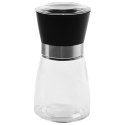 Młynek Ręczny do Pieprzu Soli Szklany 13 cm z Pokrywką EXCELLENT HOUSEWARE