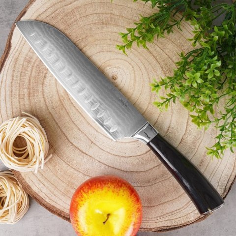 Nóż Santoku stalowy DAMASCUS 31 cm Nóż Santoku stalowy DAMASCUS 31 cm