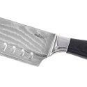 Nóż Santoku stalowy DAMASCUS 31 cm