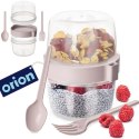 Kubek Pojemnik na Jogurt Musli Lunchbo x 370 ml ORION z Łyżeczką 13,5 cm