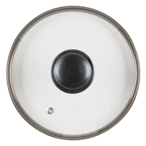 Pokrywka Szklana Żaroodporna Odpowietrznik 18 cm VILDE Zmywarka