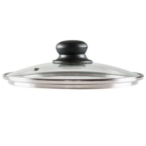 Pokrywka Szklana Żaroodporna Odpowietrznik 20 cm VILDE Zmywarka