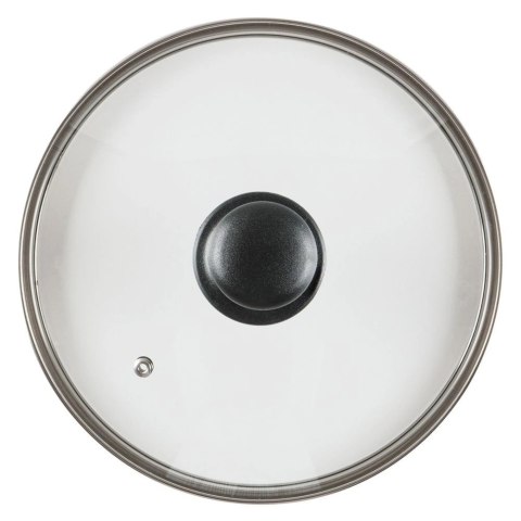 Pokrywka Szklana Żaroodporna Odpowietrznik 22 cm VILDE Zmywarka