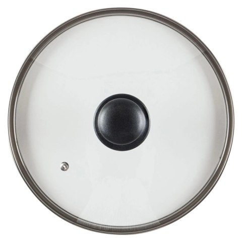 Pokrywka Szklana Żaroodporna Odpowietrznik 24 cm VILDE Zmywarka