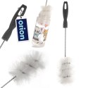 Szczotka do Butelek Wąskich Naczyń Wazonów Długa Myjka 32 cm ORION
