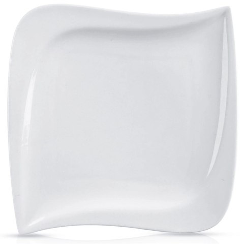 Talerz obiadowy płytki porcelanowy MONA 25x25 cm Talerz obiadowy płytki porcelanowy MONA 25x25 cm