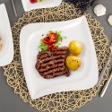 Talerz obiadowy płytki porcelanowy MONA 25x25 cm Talerz obiadowy płytki porcelanowy MONA 25x25 cm