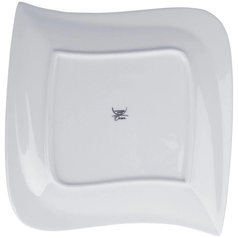 Talerz obiadowy płytki porcelanowy MONA 25x25 cm Talerz obiadowy płytki porcelanowy MONA 25x25 cm