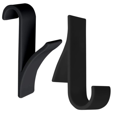 Haczyk Wieszak VILDE na Kaloryfer 2 szt. Czarny Suszenie Ręczników