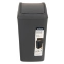 Kosz na Śmieci Plastikowy Szary 5 L ORION Wytrzymały i Pojemny