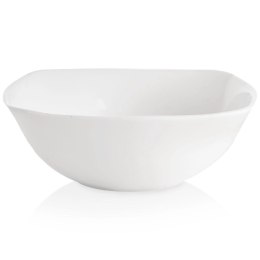 Miseczka Szklana LUNA 15 cm 400 ml Biała do zmywarki i mikrofali ORION