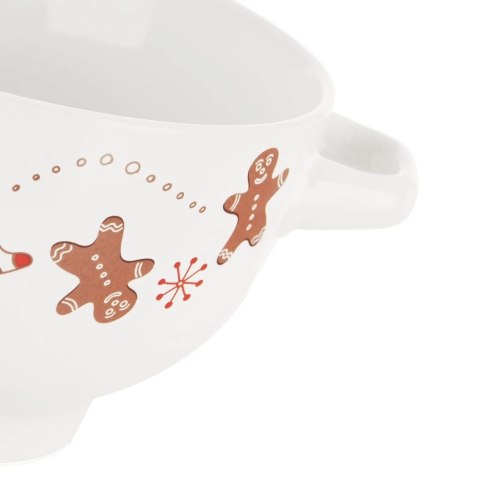 Bulionówka 750 ml Ceramika z Uchwytami do Zmywarki i Mikrofali ORION