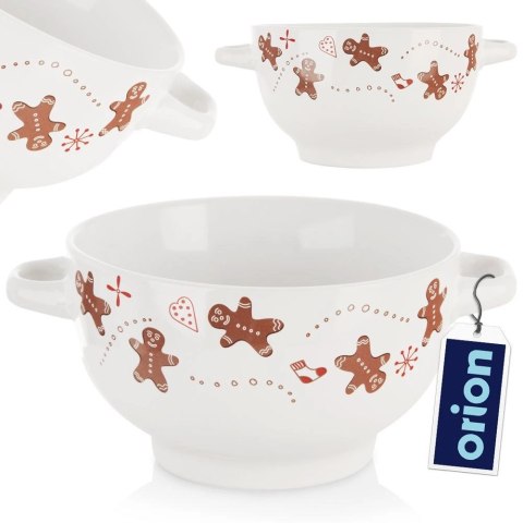 Bulionówka 750 ml Ceramika z Uchwytami do Zmywarki i Mikrofali ORION