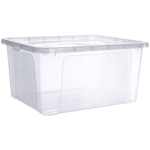 Pojemnik do Przechowywania z Pokrywką 20 L VILDE Organizer 40 x 33 x 20 cm
