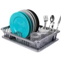 Suszarka na Naczynia Szara Ociekacz z Tacą na Talerze 40 cm ORION