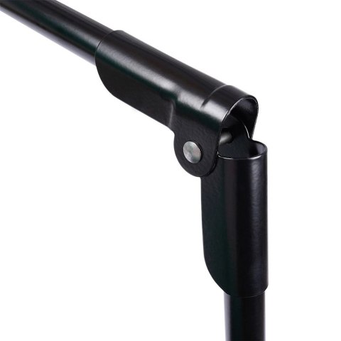 Suszarka na pranie metalowa czarna rozsuwana XXL 110-189 cm Suszarka na pranie metalowa czarna rozsuwana XXL 110-189 cm