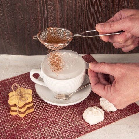 Szablony do Kawy i Deserów Świąteczne 6 el. na Boże Narodzenie ORION