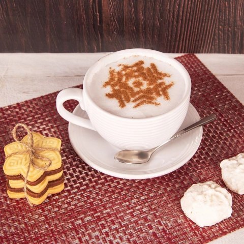 Szablony do Kawy i Deserów Świąteczne 6 el. na Boże Narodzenie ORION