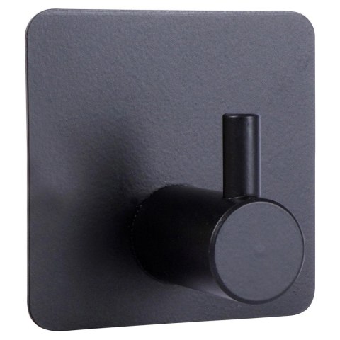 Haczyki Wieszaki Samoprzylepne Stalowe Czarne Solidne na Ścianę VILDE 4 szt