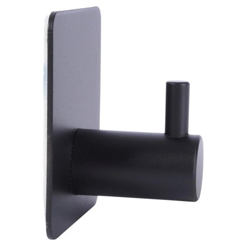 Haczyki Wieszaki Samoprzylepne Stalowe Czarne Solidne na Ścianę VILDE 4 szt