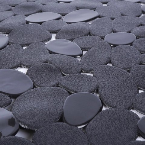 Mata Antypoślizgowa pod Prysznic do Łazienki Łazienkowa Czarna VILDE 51 cm