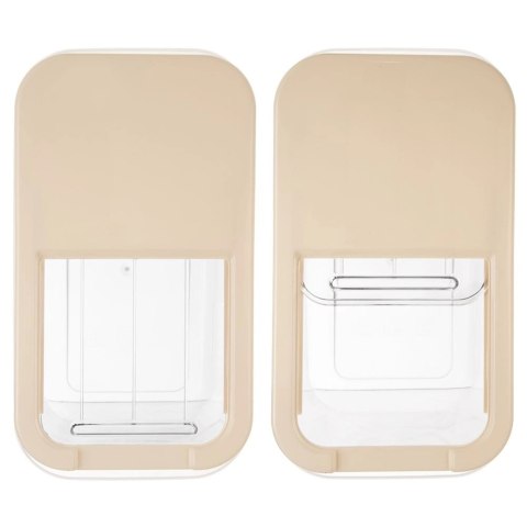 Pojemnik na Kapsułki Karmę Proszek 5 L 35 x 19,5 x 13 cm ORION Beżowy