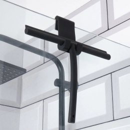 Ściągaczka do Szyb z Haczykiem Silikonowa Czarna Solidna VILDE 24,5x20,5 cm