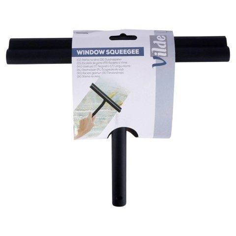 Ściągaczka do Szyb z Haczykiem Silikonowa Czarna Solidna VILDE 24,5x20,5 cm