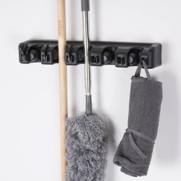 Wieszak na Mopa Ścienny VILDE 5 Automatycznych Uchwytów 41 cm
