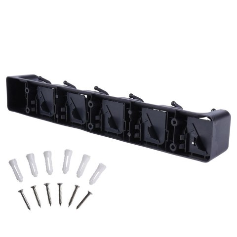 Wieszak na Mopa Ścienny VILDE 5 Automatycznych Uchwytów 41 cm