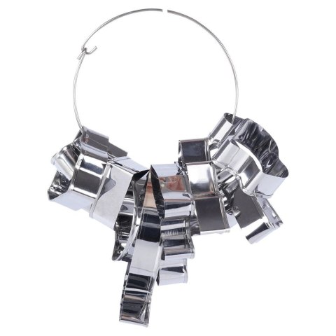 Wykrawacze do Ciastek 10 el. LA CUCINA Aluminiowe Boże Narodzenie