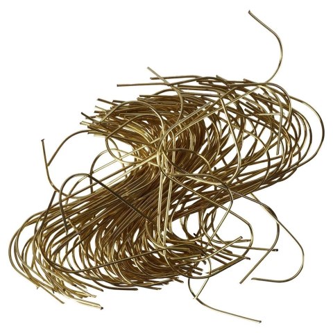 Zawieszki Haczyki 150 szt. VILDE Metalowe Złote na Bombki 4/6 cm