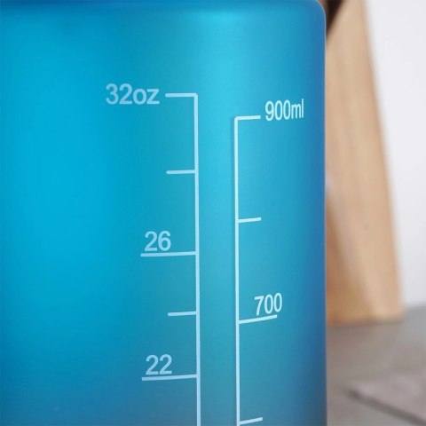 Butelka na Wodę EXCELLENT HOUSEWARE 1 L Motywująca z Podziałką Ombre