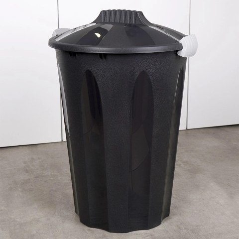 Kosz na Śmieci Odpady Kompostownik Plastikowy Czarny 40 L VILDE ORION