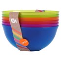 Miseczki 13 cm 450 ml Tworzywo 6 szt do Zmywarki EXCELLENT HOUSEWARE