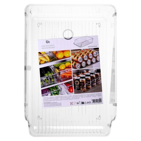 Organizer do Lodówki 35 x 22,5 x 10 cm Przezroczyste EXCELLENT HOUSEWARE