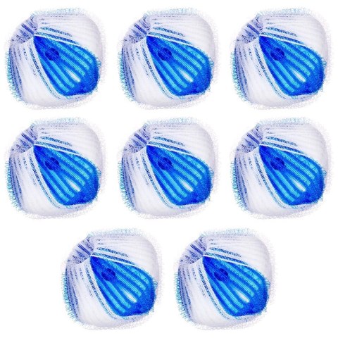 Piłki do Prania Antykłaczki 3,5 cm ULTRA CLEAN 8 szt. na Sierść Włosy