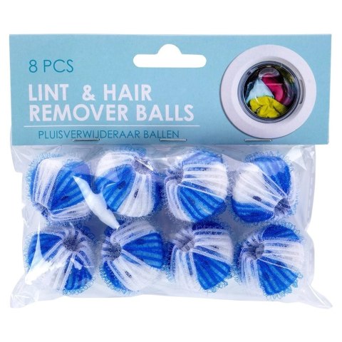 Piłki do Prania Antykłaczki 3,5 cm ULTRA CLEAN 8 szt. na Sierść Włosy