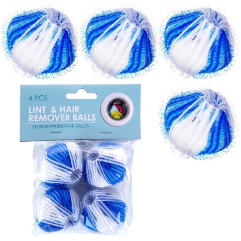 Piłki do Prania Antykłaczki Duże 5 cm ULTRA CLEAN 4 szt. na Sierść Włosy