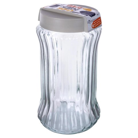 Pojemnik Kuchenny na Makaron Płatki Mąkę Szklany EXCELLENT HOUSEWARE 1,6 l